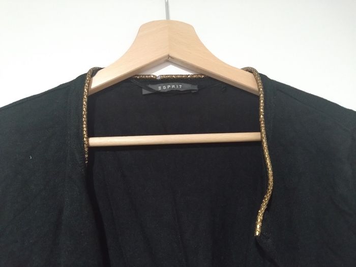 Boléro noir liseré doré L