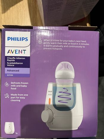 Chauffe biberon Philips
