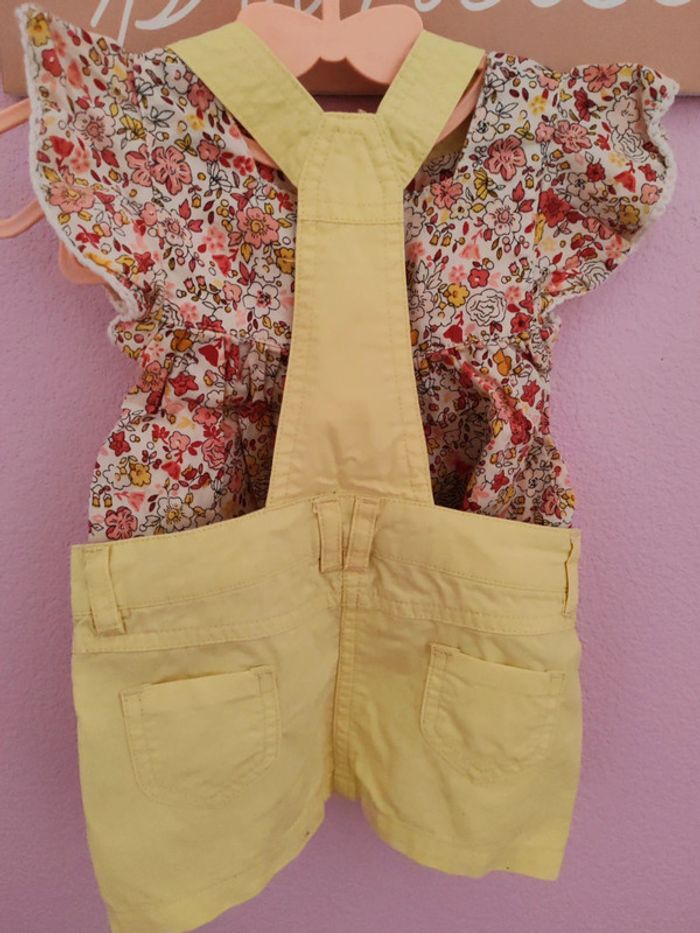 Ensemble deux pièces robe et t-shirt 3 mois - photo numéro 6