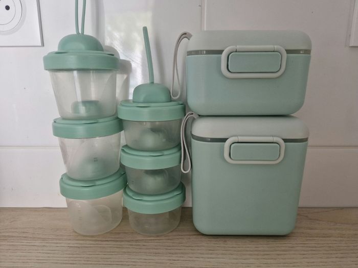 Boîte a lait en poudre + dosseuse
