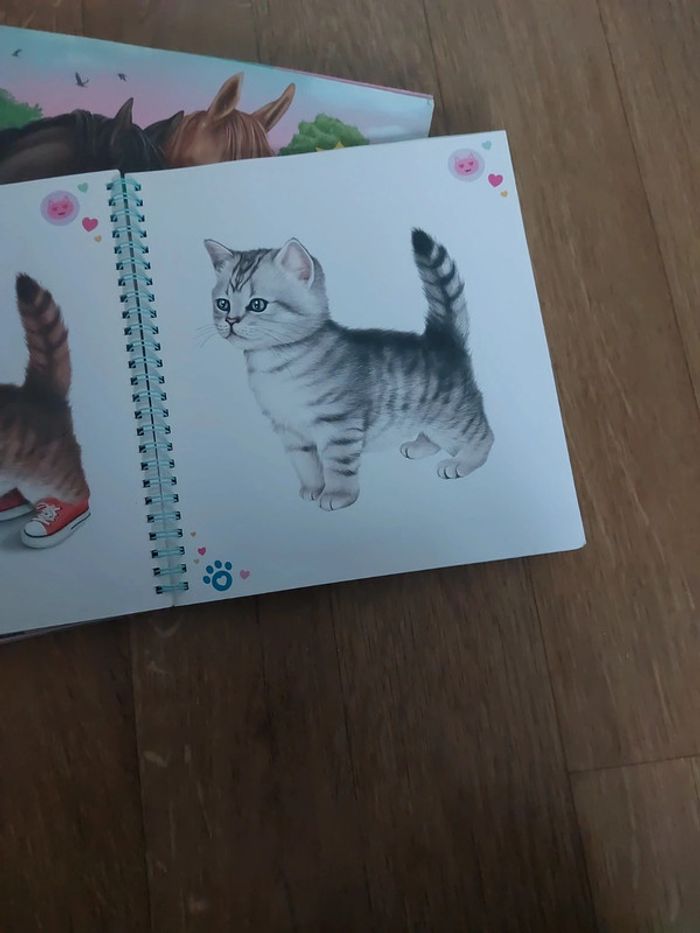 Lot 3 livres de coloriage avec autocollants - photo numéro 10