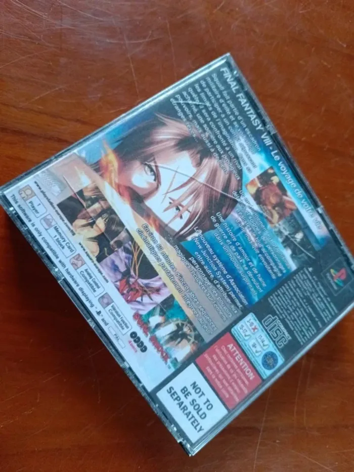 Jeux PS1 : final fantasy VIII - photo numéro 3
