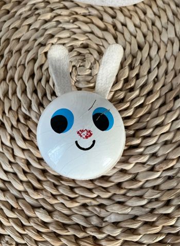 Lapin hochet maracas vilac en bois