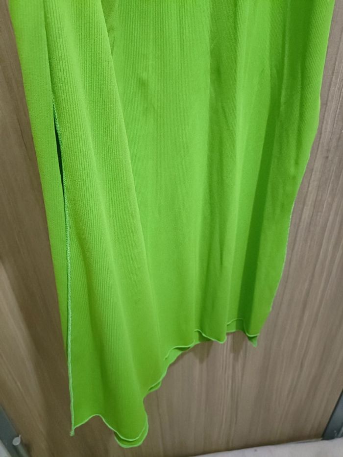 Robe longue verte clair - photo numéro 3