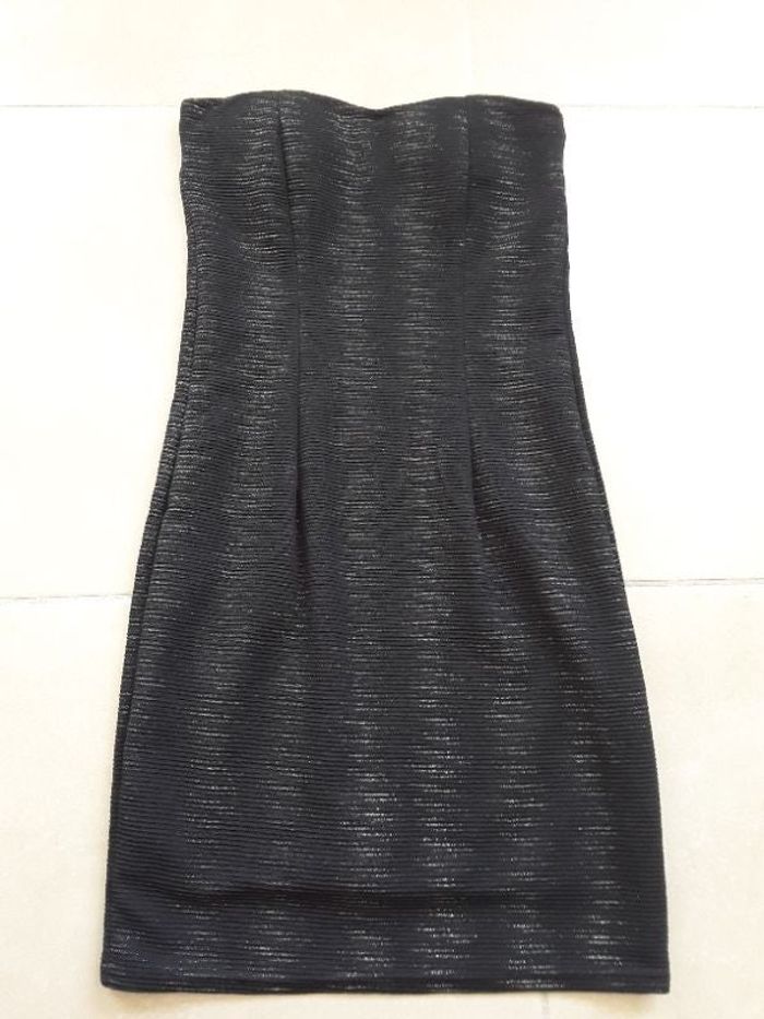 Robe bustier noire 36 MORGAN TBE