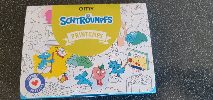 Poster Coloriage schtroumpfs mac donalds Neuf V5 - photo numéro 2