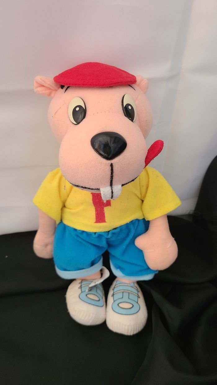 peluche marmotte castor vintage friskies vintage - photo numéro 3