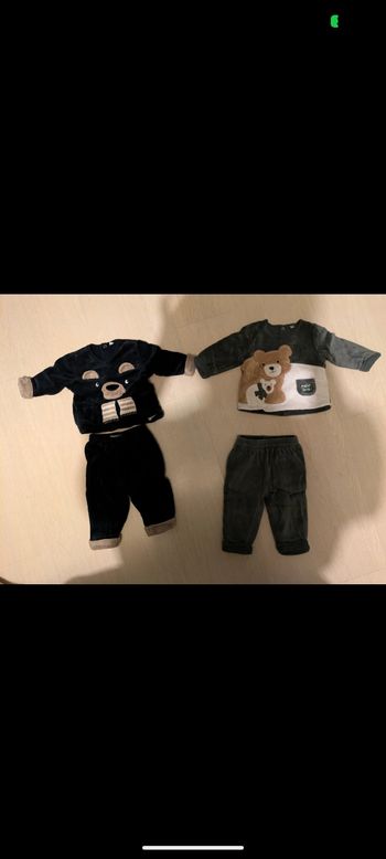 Lot de 2 ensembles chaud