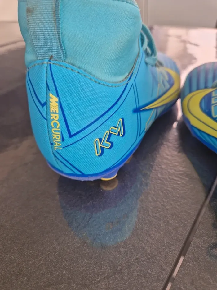 Baskets De Football Nike Mercurial Zoom Superfly 9 Académy Kylian Mbappé - photo numéro 2