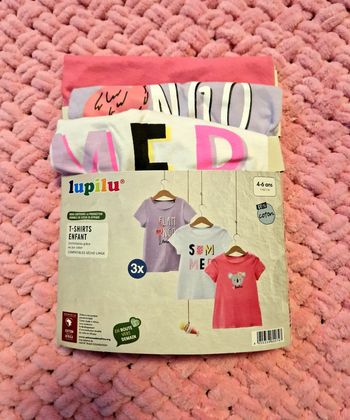 Lot de 3 tee-shirts 4 - 6 ans