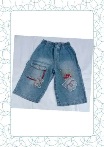 Short en jean 6 ans