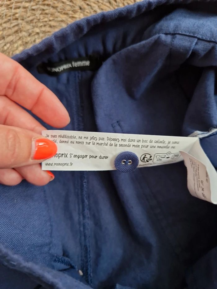 Joli short taille haute Monoprix taille 40 - photo numéro 4