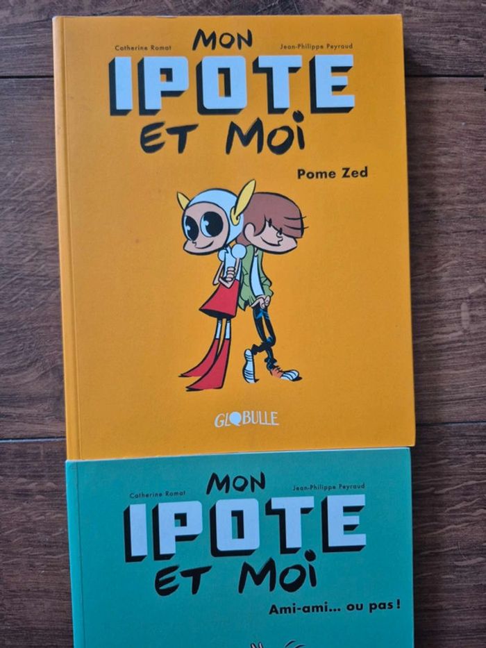 Lot de 2 bandes dessinées Mon Ipote et moi - photo numéro 2