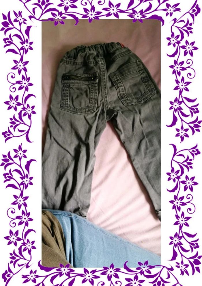 Jeans gris kidkanai - photo numéro 3