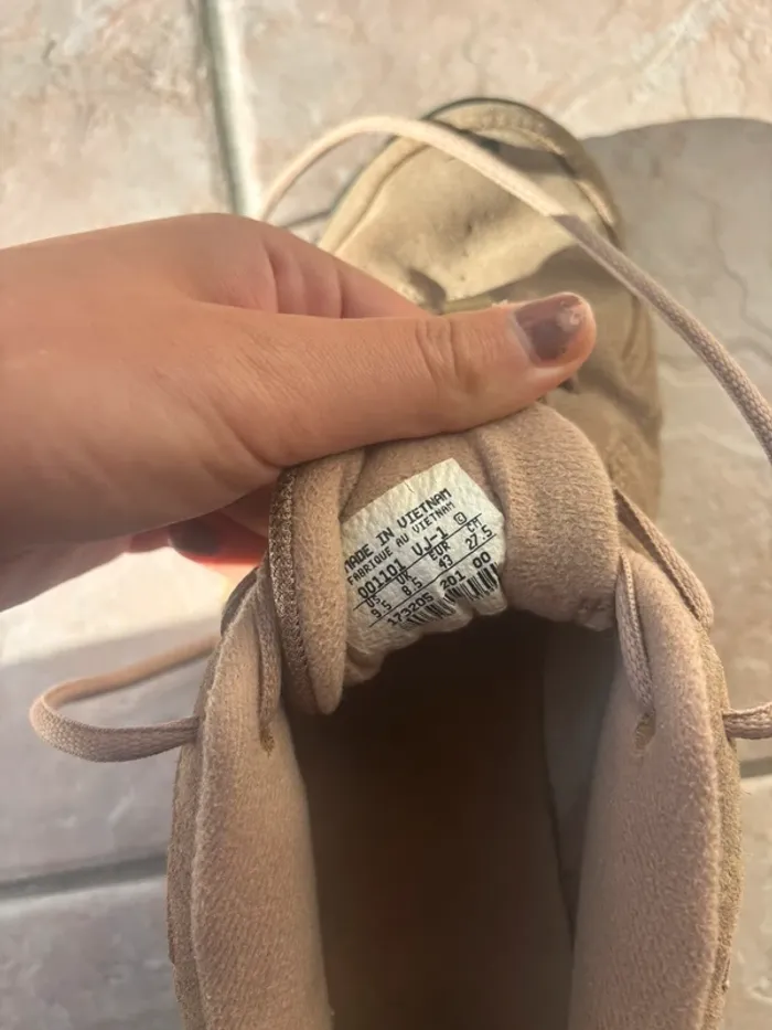 nike beige vintage taille 43 - photo numéro 2