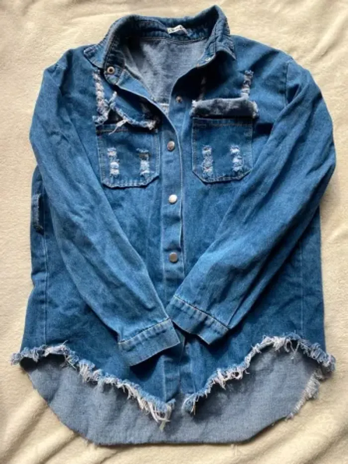 Chemise en jean destroy – Cherry Koko – Taille M