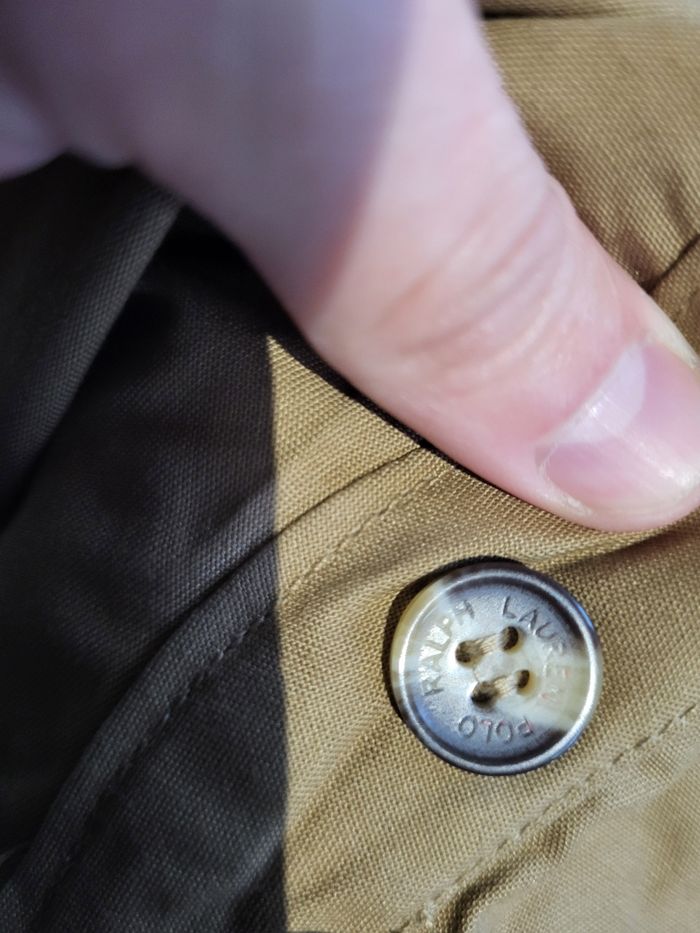 Veste Harrington Polo Ralph Lauren - Beige - Coton Premium - Taille S - Neuf - photo numéro 6