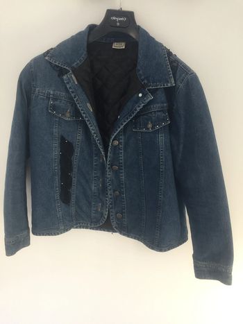 Veste jean femme molletonnée taille 40/42