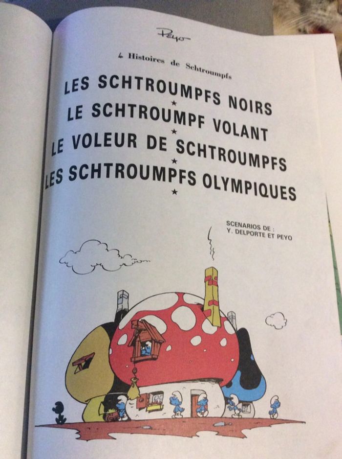 #4 histoires des schtroumpfs noirs par Peyo - photo numéro 4