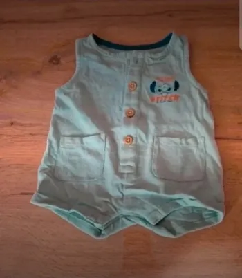 Combinaison été stitch 3 mois bébé garçon