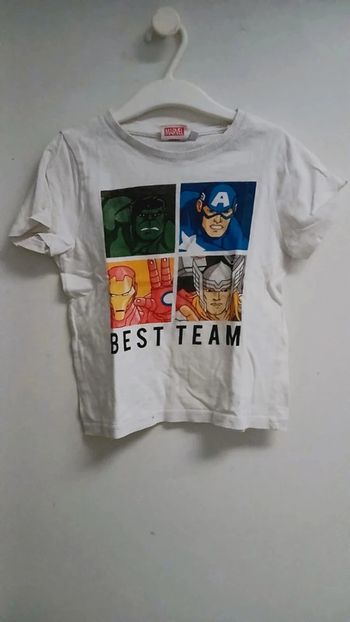 T shirt avengers 4ans