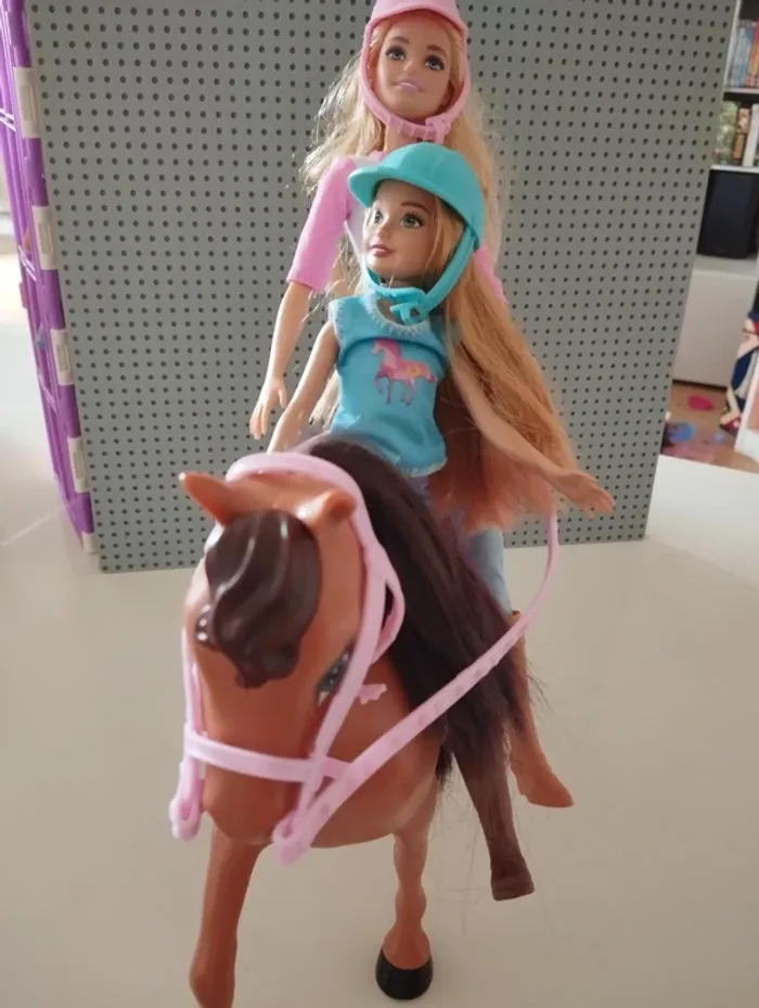 Barbie équitation (complet) - photo numéro 2