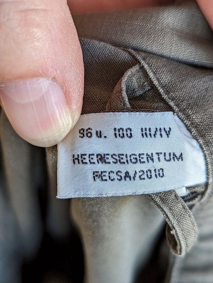 Veste militaire autrichienne vintage FECSA - photo numéro 4