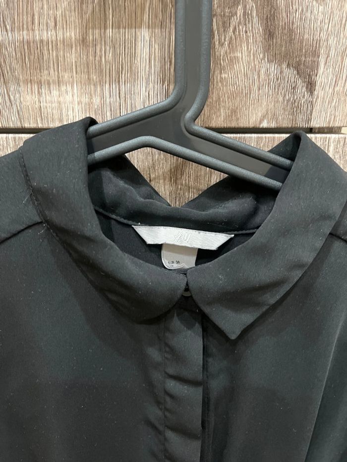 Robe noire H&M, taille 36 - photo numéro 3