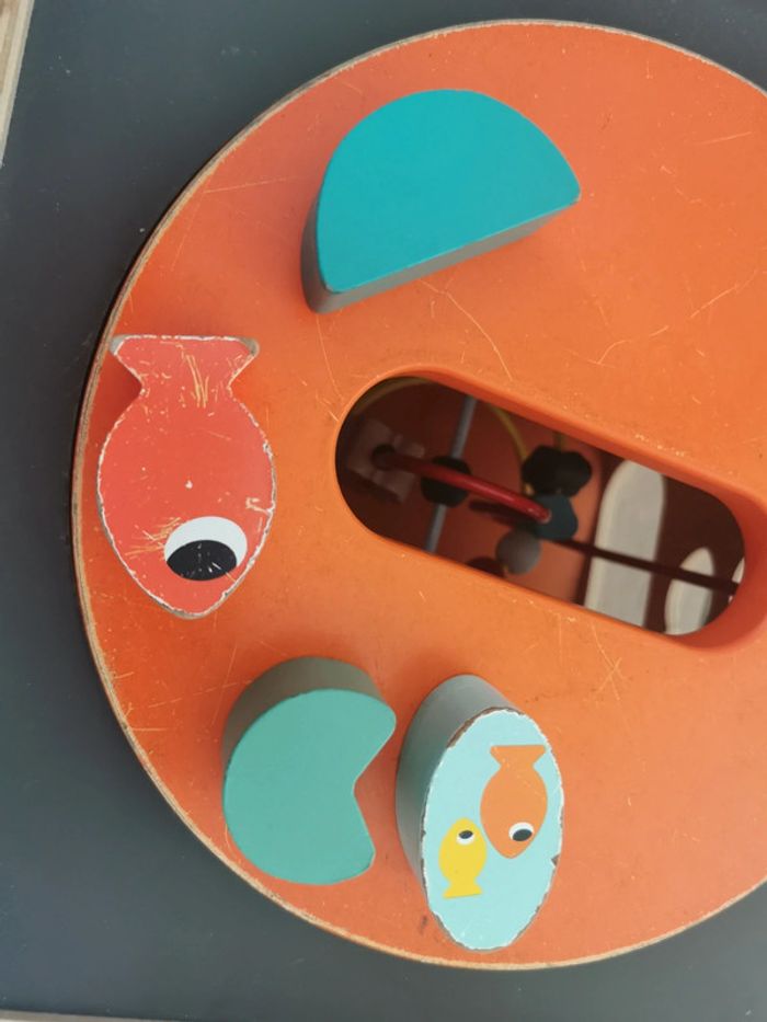 Cube d'activité maxi looping en bois - photo numéro 11