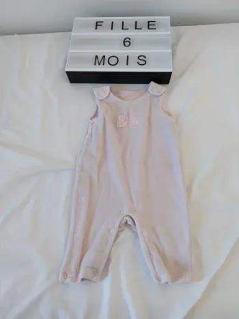 Grenouillère fille 6 mois