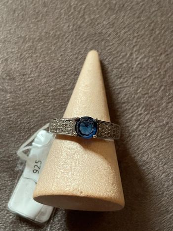 Bague « bleue » Jewel Candle