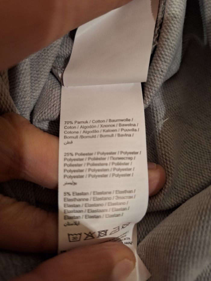 Sweatshirt gris chiné neuf Trendyol S - photo numéro 4