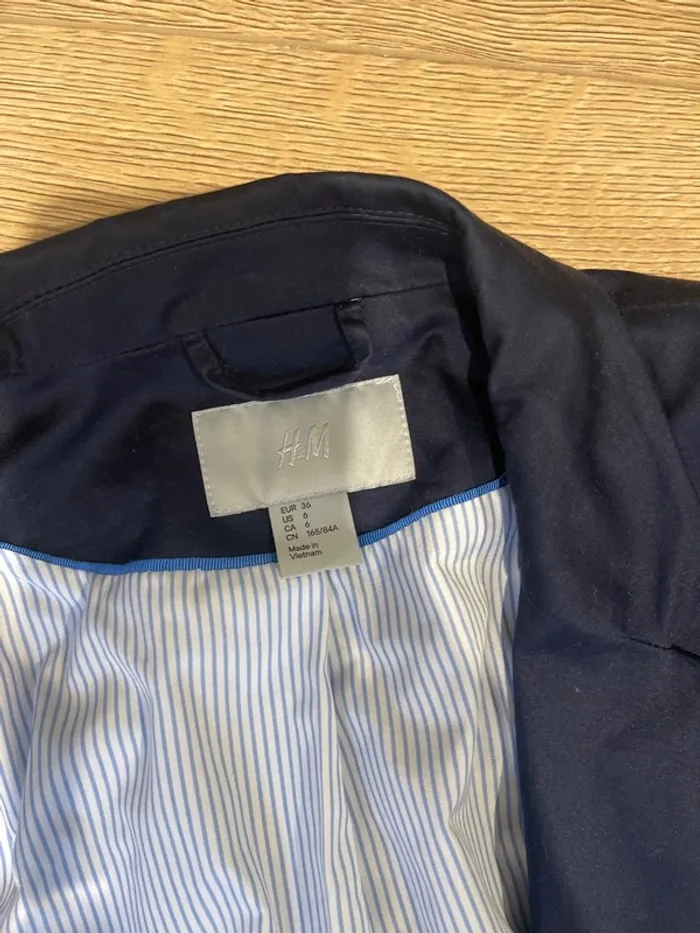 Blazer bleu marine - photo numéro 2