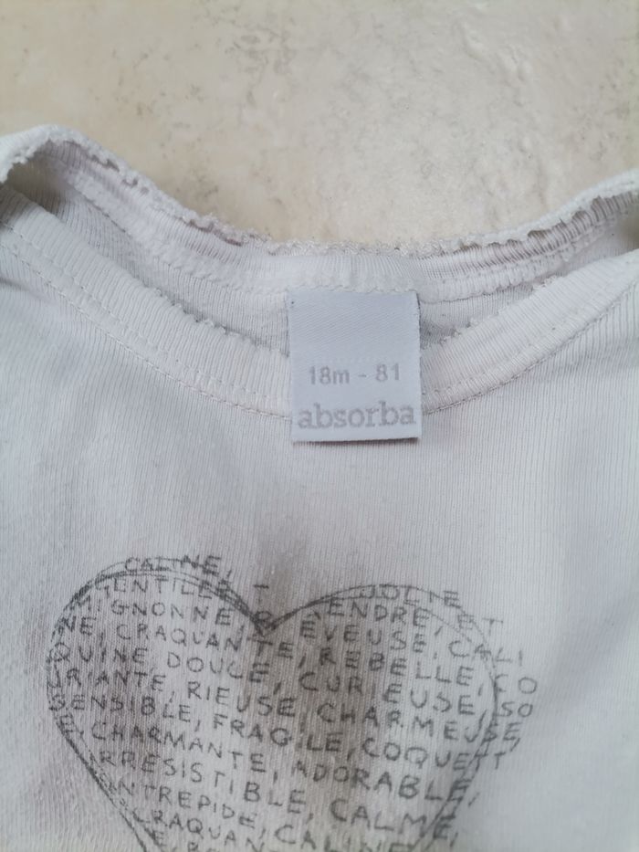 Lot de 2 bodies manches longues - photo numéro 2