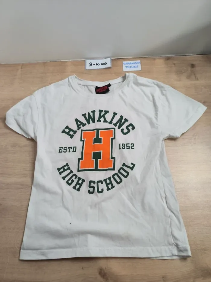 Lot t-shirts manches courtes 7 pièces  9-10 ans - photo numéro 9