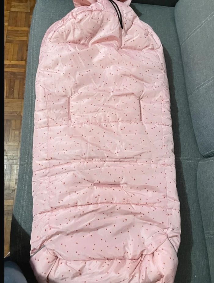 Chancelière rose neuve 0-3 ans - photo numéro 7