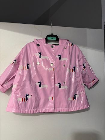 Veste Jacadi rose à motifs