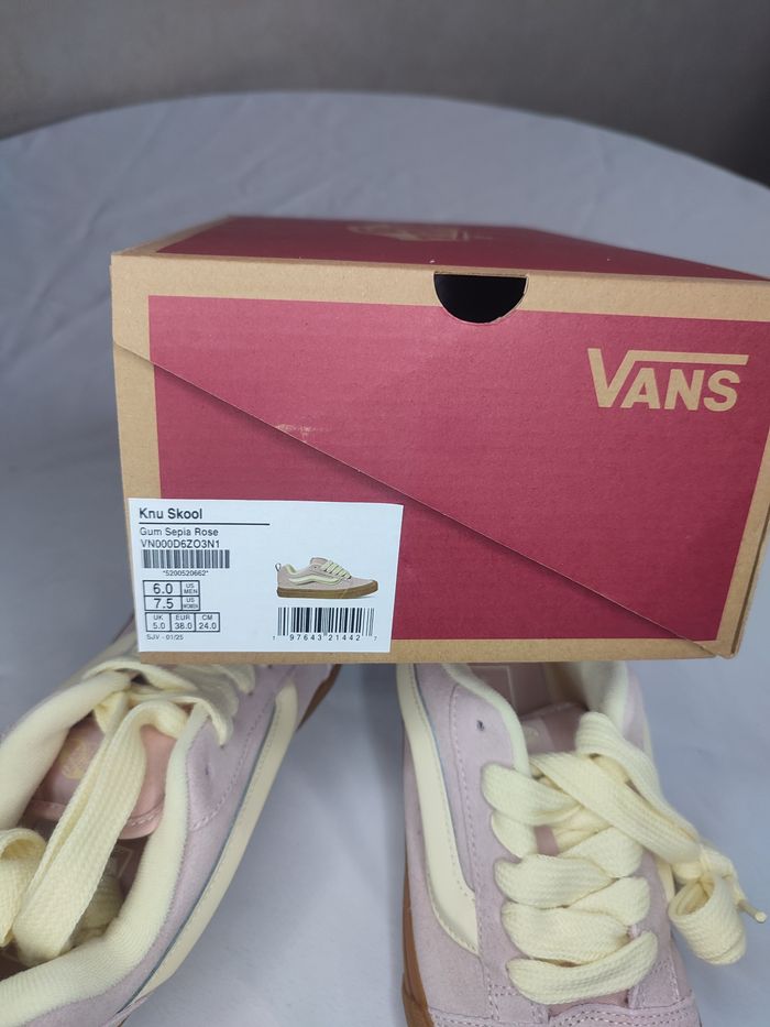 Vans Knu Skool Sepia Rose - photo numéro 9