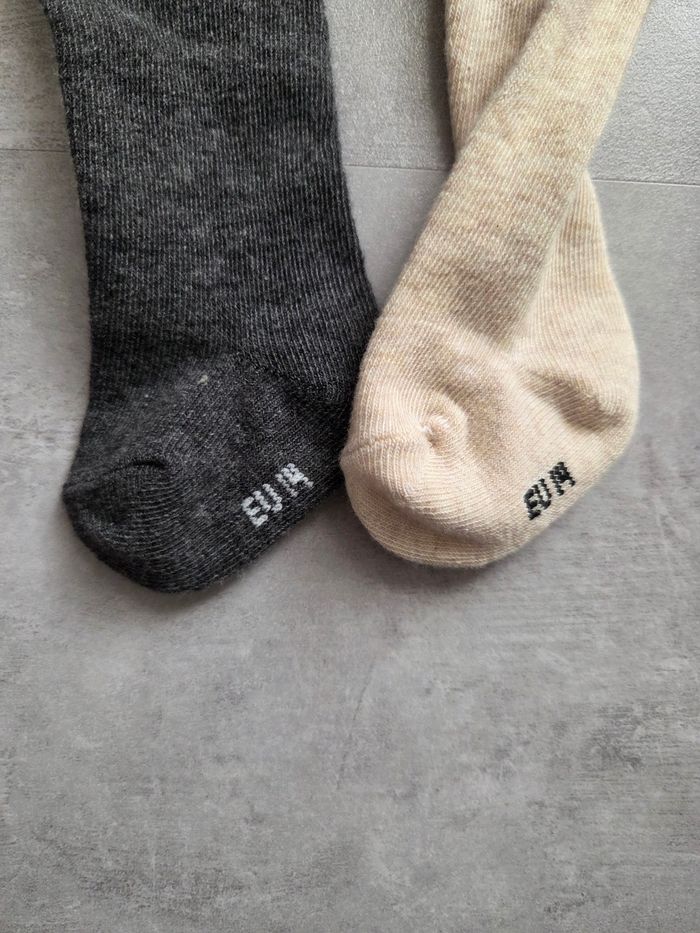 Lot de 4 collants kiabi 0-3mois - photo numéro 2