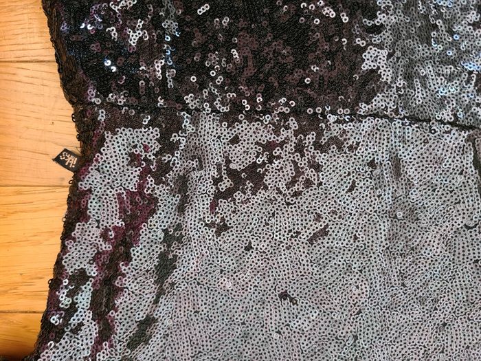 Robe Ikks en strass bleu foncé - photo numéro 2