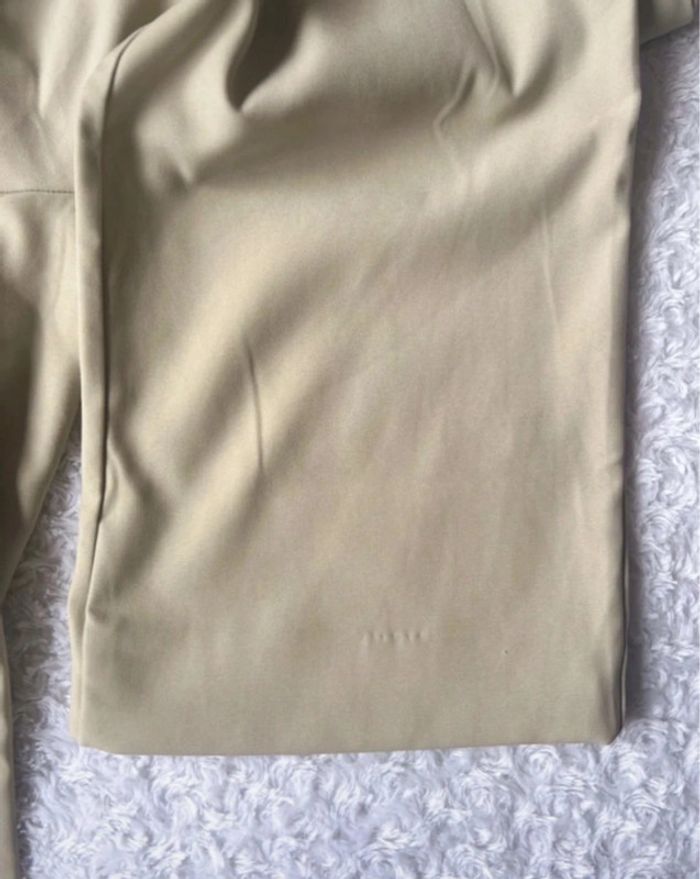 Pantalon taille haute fluide vert clair taille 42 - photo numéro 5
