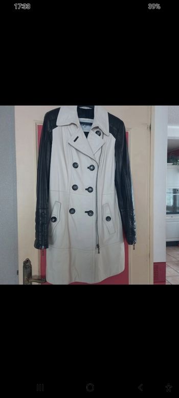 Manteau en agneau souple