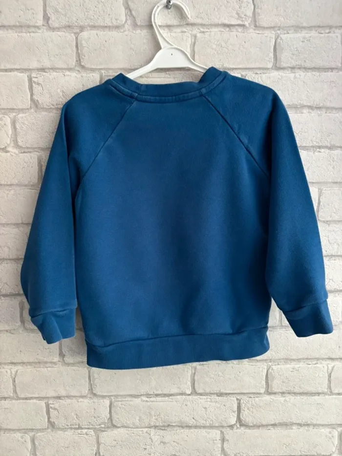 Sweat petit bateau taille 5 ans - photo numéro 2