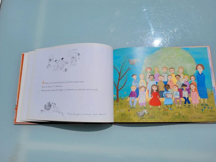 Très beau livre L'oiseau 🦅 de Mona, éditions Rue du Monde - photo numéro 4