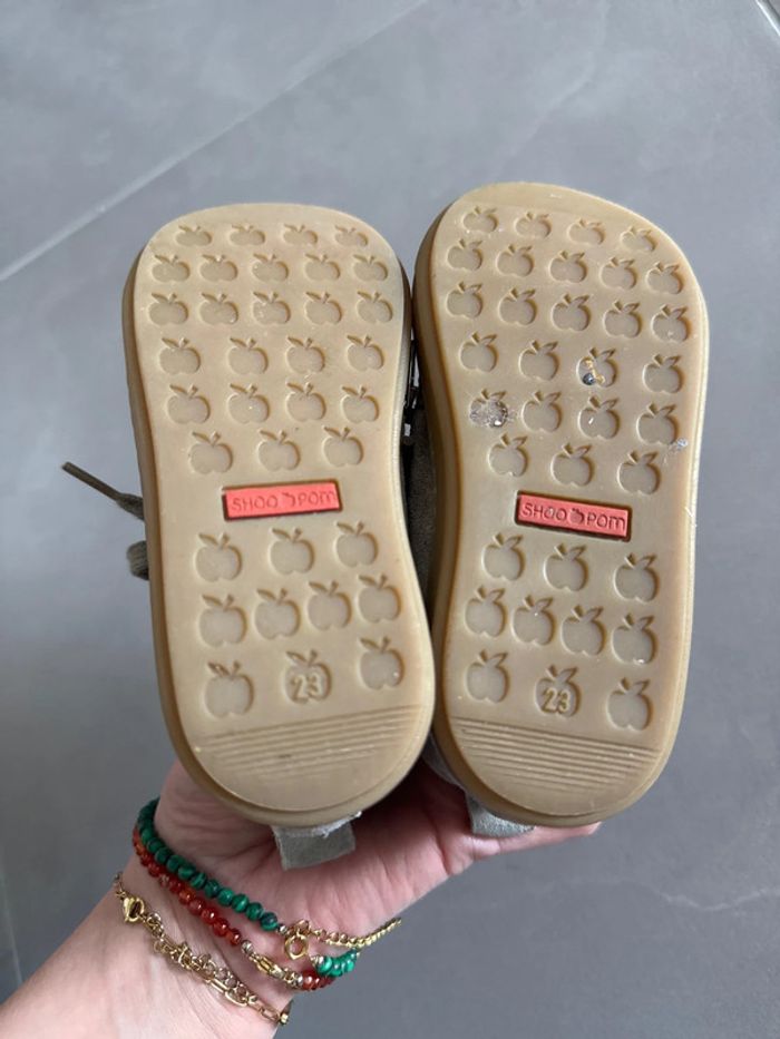 Chaussure bottine shoo pom taille 23 - photo numéro 7