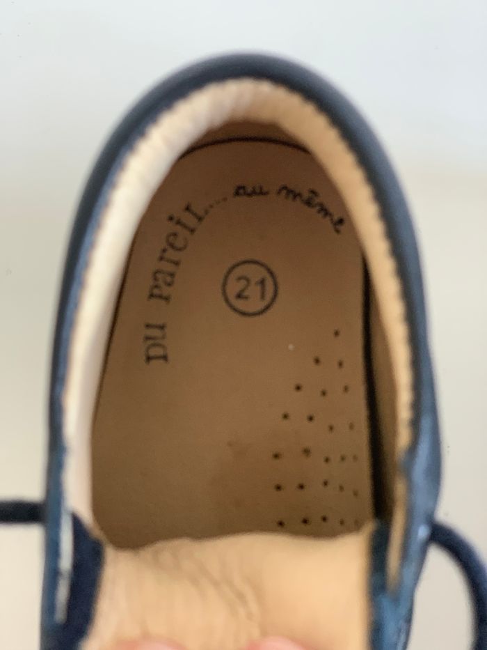 Chaussure de marche bleu marine - photo numéro 4