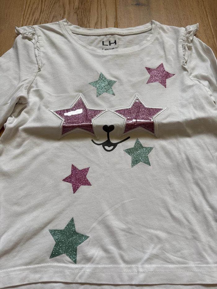 T shirt manches longues la halle 8 ans - photo numéro 2