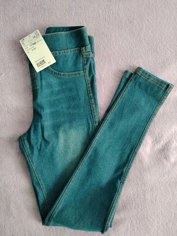 Jegging fin neuf bleu H&M 10 ans