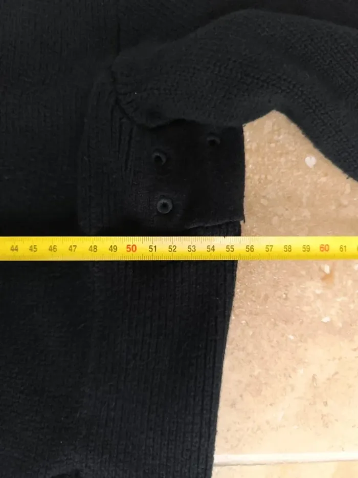 Pull full zip camionneur Polo Ralph Lauren Homme M Noir logo violet - photo numéro 16