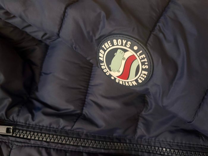 Doudoune bleu marine TAO garçon 6 ans - photo numéro 2